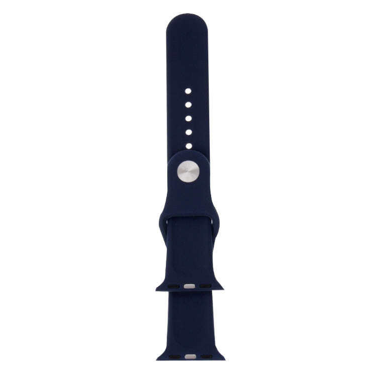 For Apple Watch Sport 42mm High-performance Longer Rubber Sport Watch Band with Pin-and-tuck Clos...