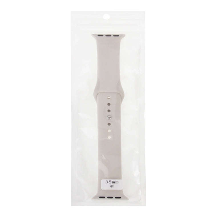 For Apple Watch Sport 42mm High-performance Longer Rubber Sport Watch Band with Pin-and-tuck Clos...