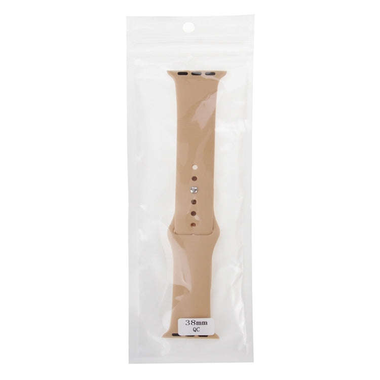 For Apple Watch Sport 42mm High-performance Longer Rubber Sport Watch Band with Pin-and-tuck Clos...