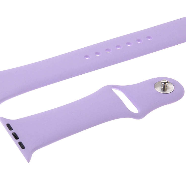 For Apple Watch Sport 42mm High-performance Longer Rubber Sport Watch Band with Pin-and-tuck Clos...