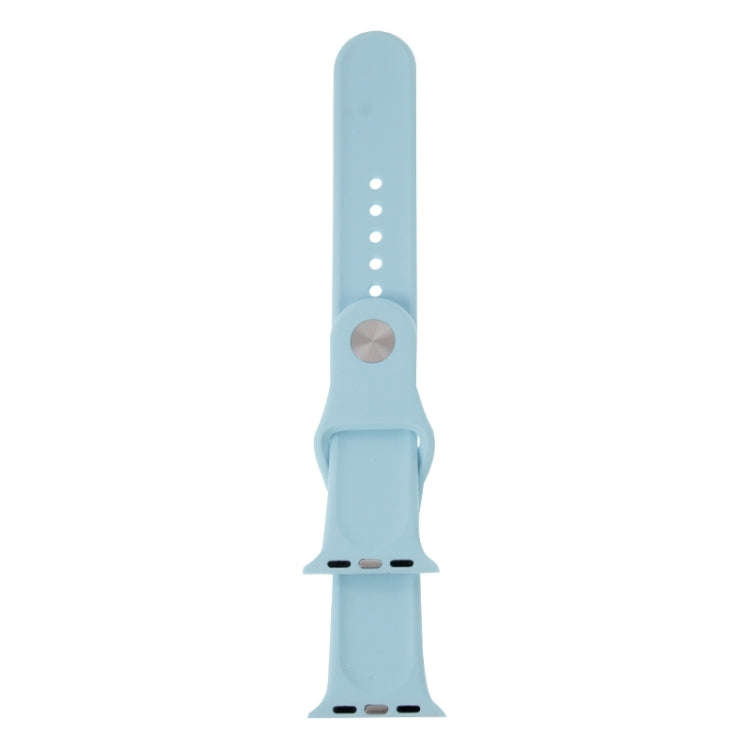 For Apple Watch Sport 42mm High-performance Longer Rubber Sport Watch Band with Pin-and-tuck Clos...