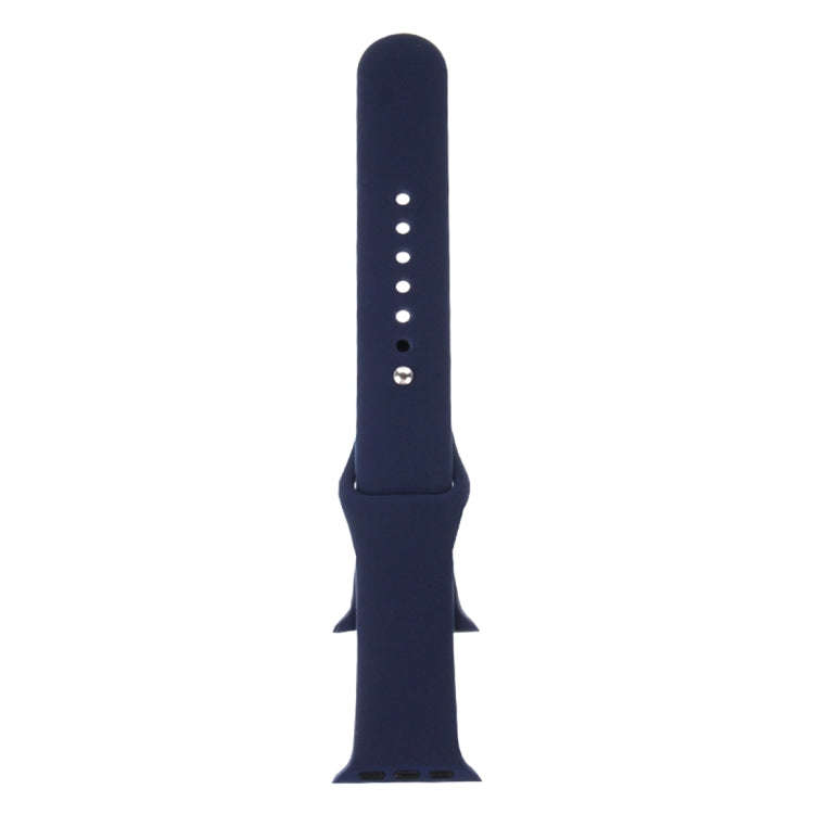 For Apple Watch Series 10 42mm / 9&8&7 41mm / SE 3&SE 2&6&SE&5&4 40mm / 3&2&1 38mm 3 in 1 Rubber ...