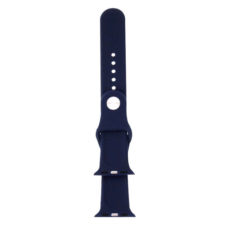 For Apple Watch Series 10 42mm / 9&8&7 41mm / SE 3&SE 2&6&SE&5&4 40mm / 3&2&1 38mm 3 in 1 Rubber ...