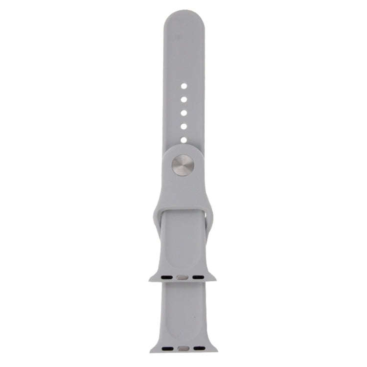 For Apple Watch Series 10 42mm / 9&8&7 41mm / SE 3&SE 2&6&SE&5&4 40mm / 3&2&1 38mm 3 in 1 Rubber ...