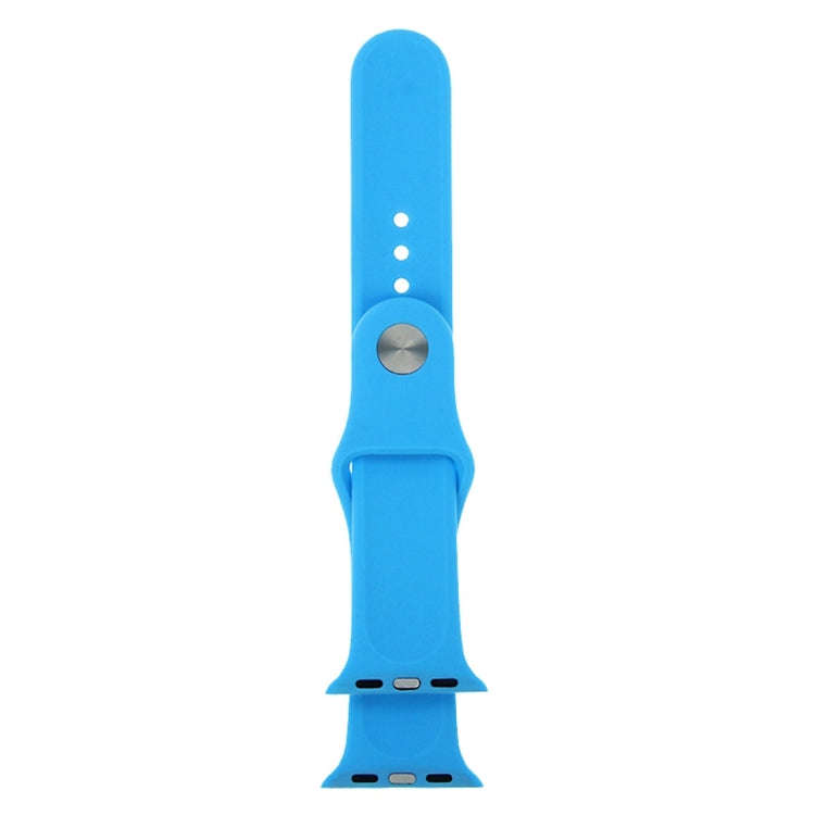 For Apple Watch Series 10 42mm / 9&8&7 41mm / SE 3&SE 2&6&SE&5&4 40mm / 3&2&1 38mm 3 in 1 Rubber ...