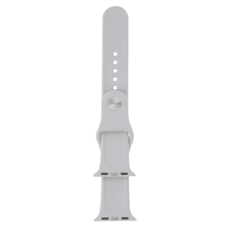 For Apple Watch Series 10 42mm / 9&8&7 41mm / SE 3&SE 2&6&SE&5&4 40mm / 3&2&1 38mm 3 in 1 Rubber ...