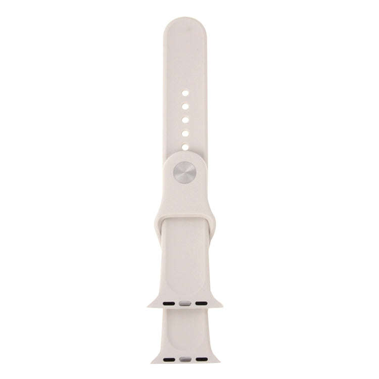 For Apple Watch Series 10 42mm / 9&8&7 41mm / SE 3&SE 2&6&SE&5&4 40mm / 3&2&1 38mm 3 in 1 Rubber ...