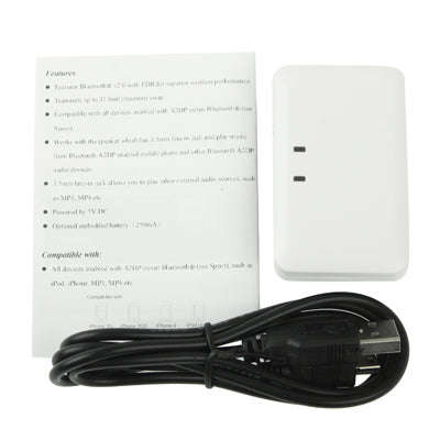Mini Bluetooth Music Receiver for iPhone 4 & 4S / 3GS / 3G / iPad 3 / iPad 2 / Other Bluetooth Ph...