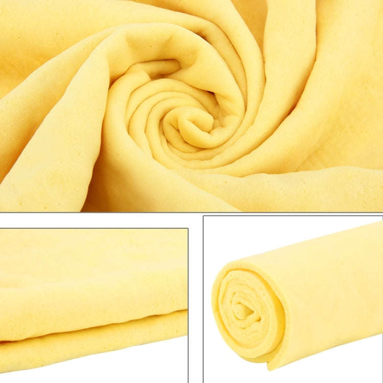 KANEED Synthetic Chamois Drying Towel Super Absorbent PVA Shammy Cloth for Fast Drying of Car, Si...