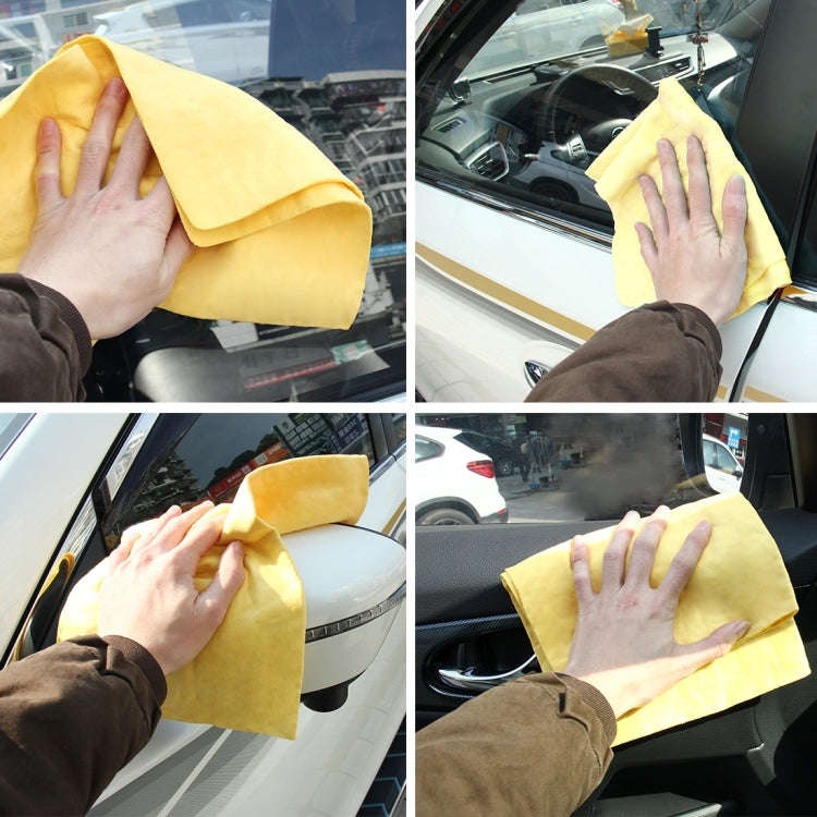 KANEED Synthetic Chamois Drying Towel Super Absorbent PVA Shammy Cloth for Fast Drying of Car, Si...