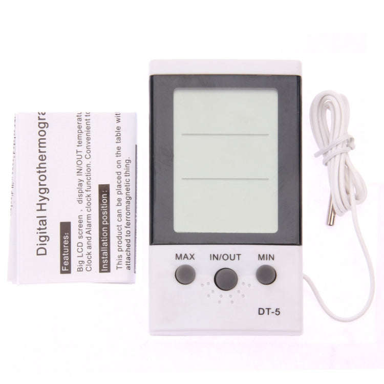 Digital Hygrothermograph, Thermo-hygrometer DT-5