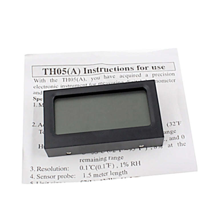 Mini LCD Indoor Digital Thermometer Humidity (Centigrade Display)(Black)