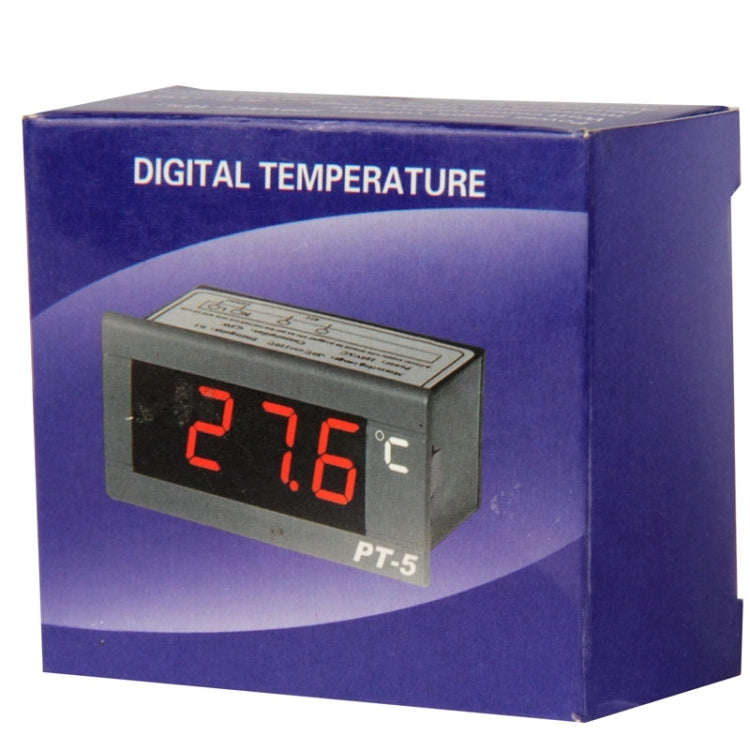 PT-5 Digital LCD Probe Fridge Freezer Thermometer Thermograph for Refrigerator, Temperature Range...