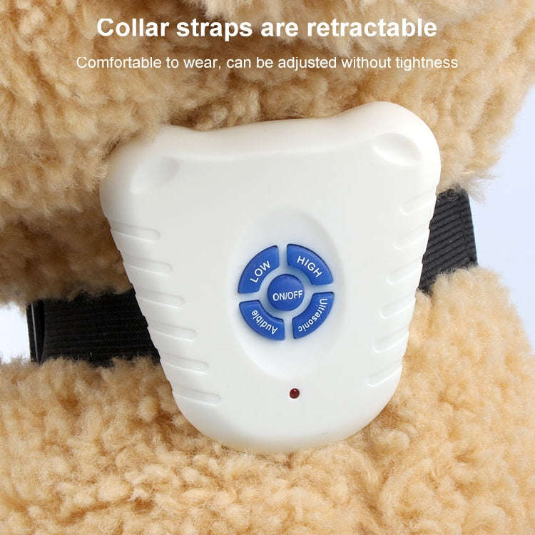 Ultrasonic Bark Stop Collar(White)