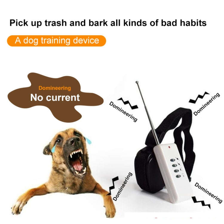 Electric Dog Remote Control Training(White)