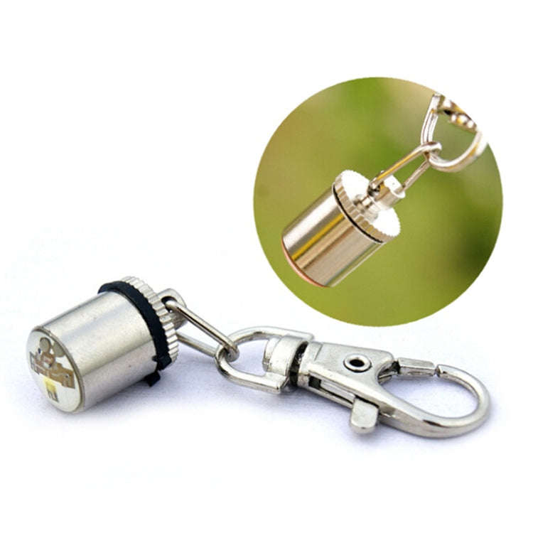 New Style Cylinder Shaped Pet Dog Two Colors Blinking Pendant Hanging Ornament(Grey)