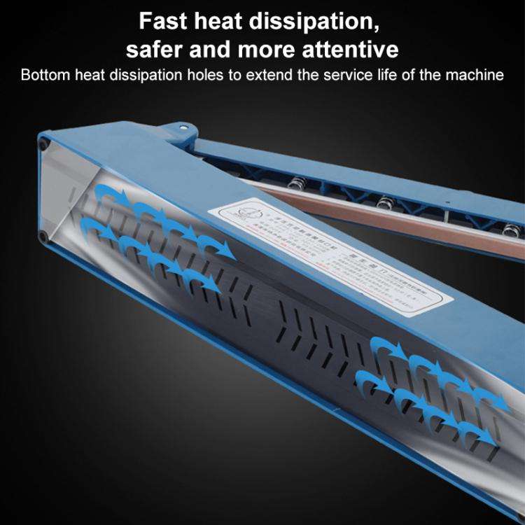 FS-300 300mm Heat Sealing Hand Impulse Poly Sealer Closer Machine (EU Plug)