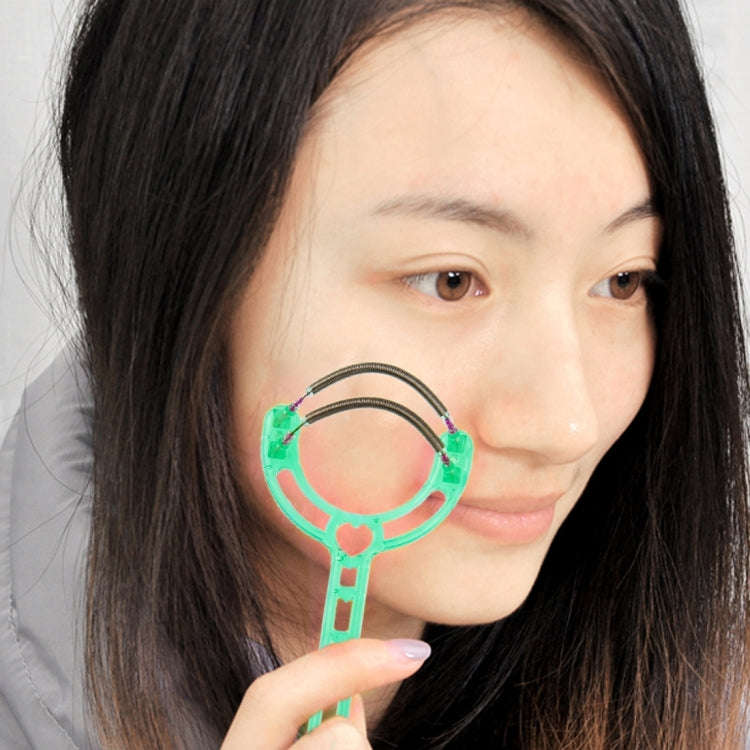 Makeup Tools Double Springs Facial Hair Remover, Random Color Delivery
