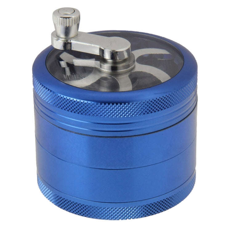 63mm Hand-cranking Cigarette Rolling Machine Herb & Tobacco Grinder, Random Color Delivery