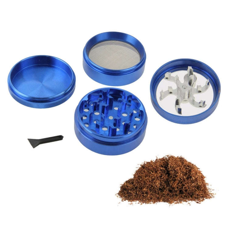 63mm Hand-cranking Cigarette Rolling Machine Herb & Tobacco Grinder, Random Color Delivery