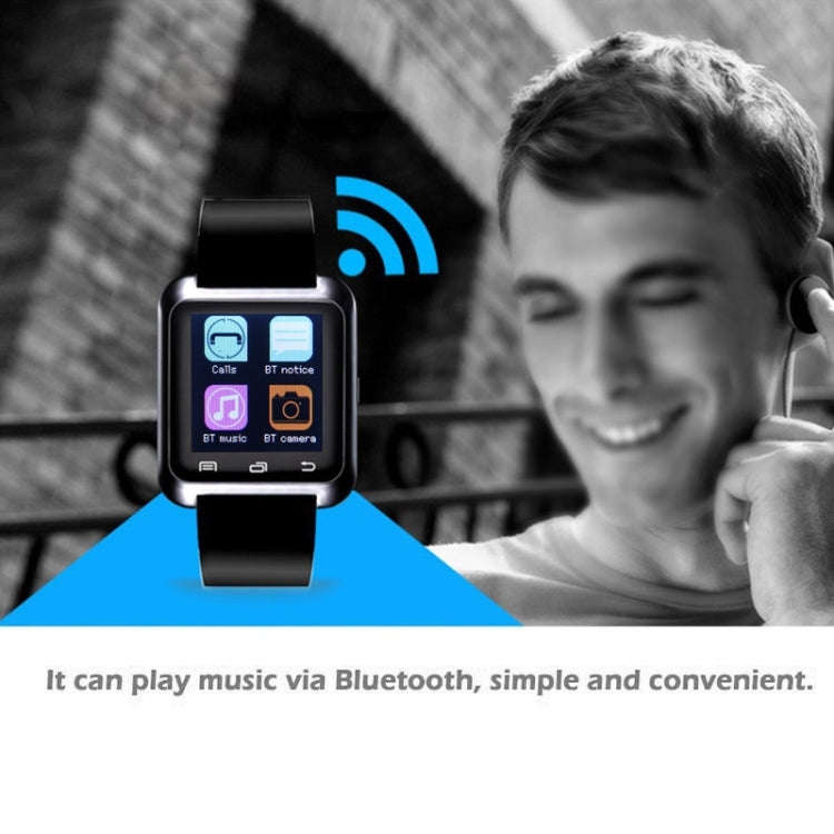 U80 Bluetooth Health Smart Watch 1.5 inch LCD Screen for Android Mobile Phone, Support Phone Call...