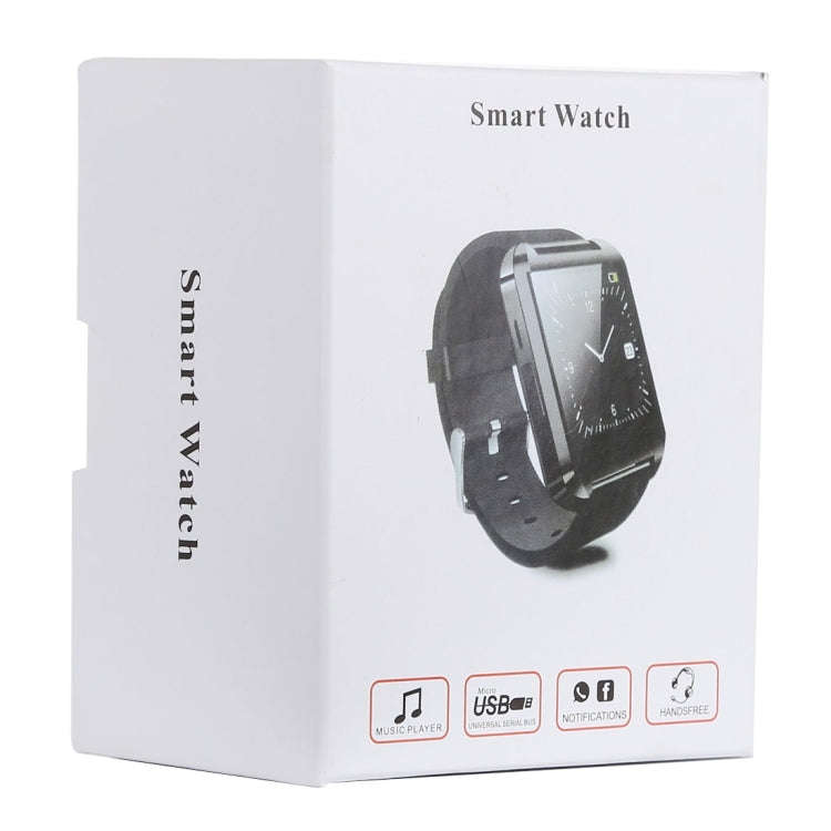 U80 Bluetooth Health Smart Watch 1.5 inch LCD Screen for Android Mobile Phone, Support Phone Call...