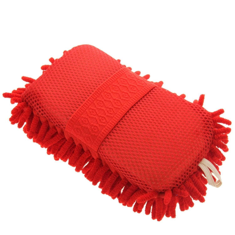 Ultrafine Fiber Chenille Anthozoan Car Washing Gloves Multi-functional Magic Car Brush (Random Co...