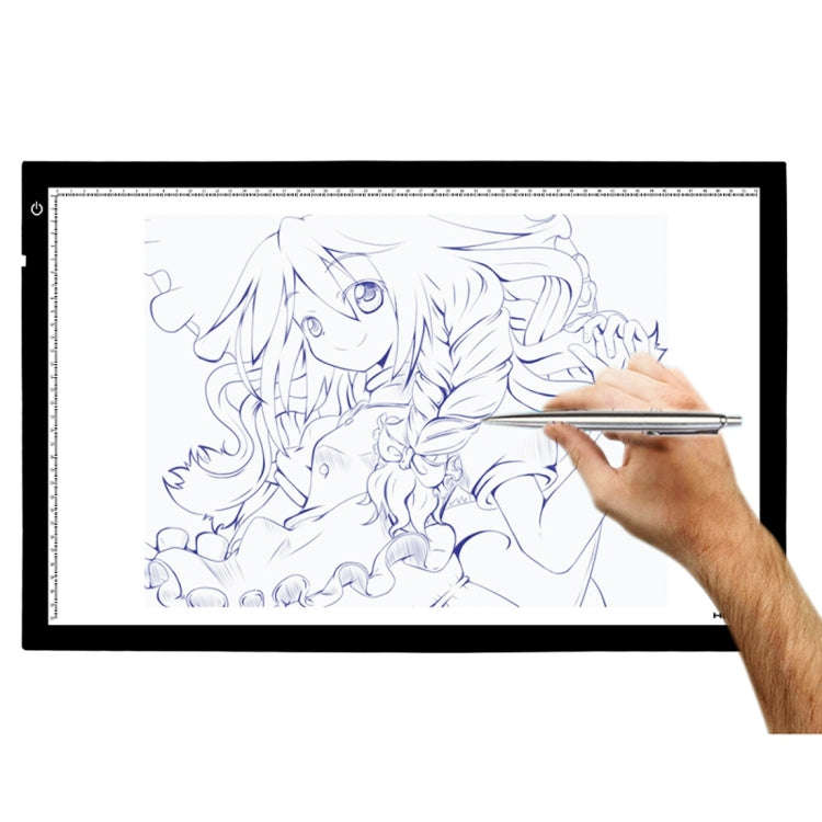 Huion A2 Ultra Thin Adjustable USB LED Light Board Light Tracing Pad