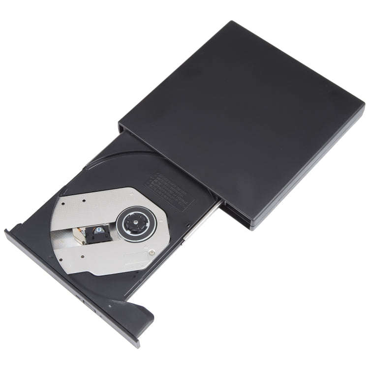 USB Slim Portable Optical Drive (CD-ROM)(Black)