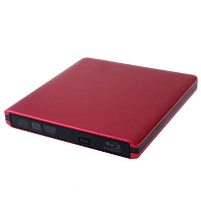 USB 3.0 Aluminum Alloy Portable DVD / CD Rewritable Blu-ray Drive for 12.7mm SATA ODD / HDD, Plug...