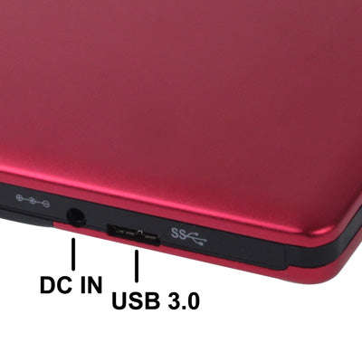 USB 3.0 Aluminum Alloy Portable DVD / CD Rewritable Blu-ray Drive for 12.7mm SATA ODD / HDD, Plug...