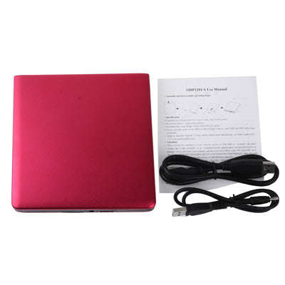 USB 3.0 Aluminum Alloy Portable DVD / CD Rewritable Blu-ray Drive for 12.7mm SATA ODD / HDD, Plug...