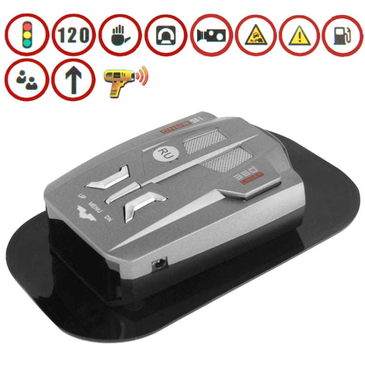 2 in 1 (360 Degrees Laser Full-Band Scanning Advanced Radar Detectors / Laser Defense Systems & G...