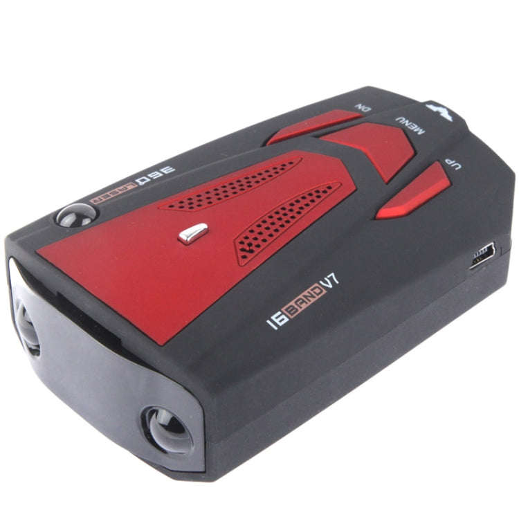 High Performance 360 Degrees Full-Band Scanning Car Speed Testing System / Detector Radar, Built-...
