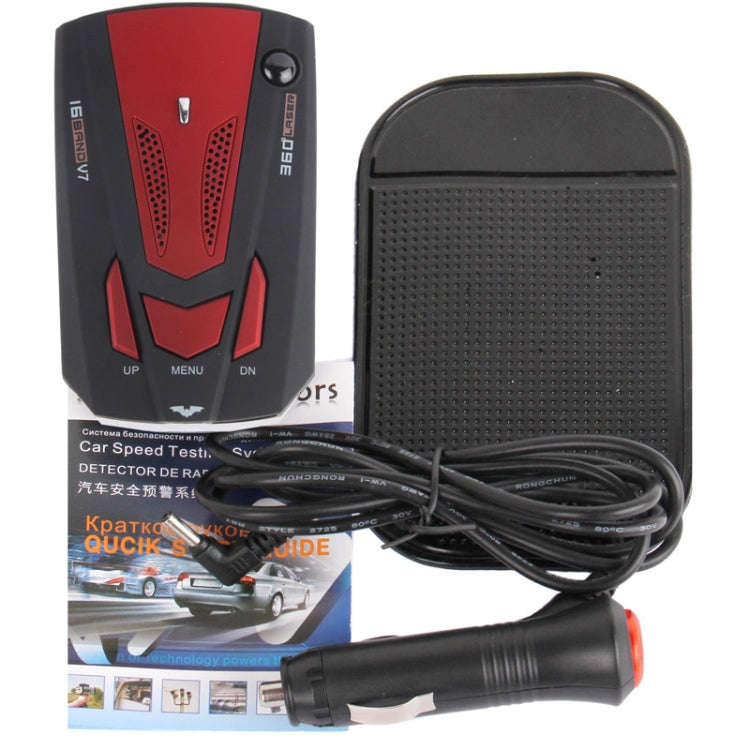 High Performance 360 Degrees Full-Band Scanning Car Speed Testing System / Detector Radar, Built-...