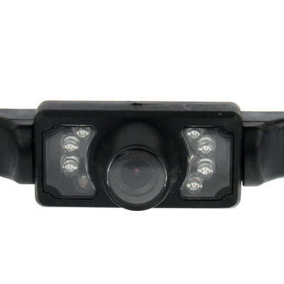 7 LED IR Infrared Waterproof Night Vision License Plate Frame Astern Backsight With Scaleplate, S...