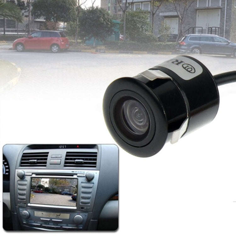 Waterproof Wired Punch DVD Rear View Camera With Scaleplate , Support Installed in Car DVD Naviga...