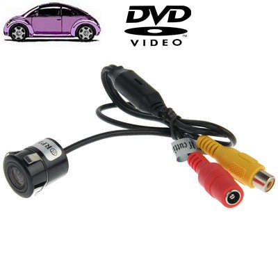 Waterproof Wired Punch DVD Rear View Camera With Scaleplate , Support Installed in Car DVD Naviga...