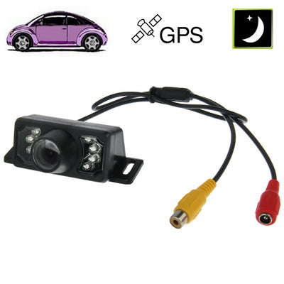7 LED IR Infrared Waterproof Night Vision Wired Short Lens DVD Rear View, With Scaleplate , Suppo...
