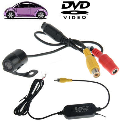 Waterproof Wireless Butterfly DVD Rear View Camera With Scaleplate , Support Installed in Car DVD...