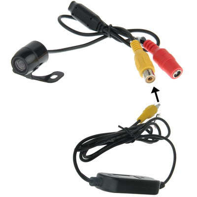 Waterproof Wireless Butterfly DVD Rear View Camera With Scaleplate , Support Installed in Car DVD...