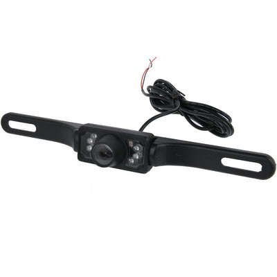 6 LED IR Infrared Waterproof Night Vision Wireless License Plate Frame Astern Backsight Rear View...