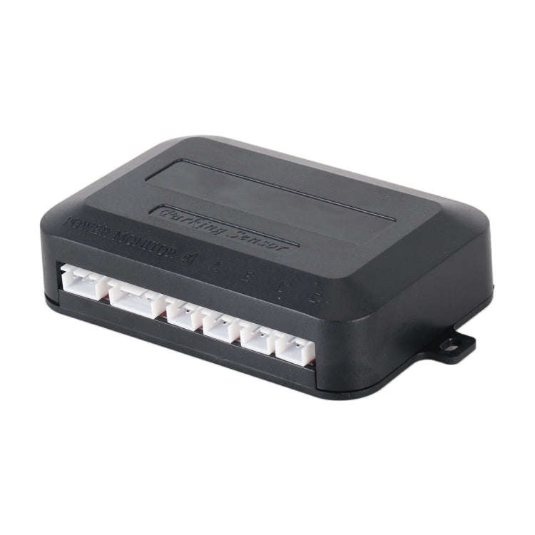 Auto Electromagnetic Back-Up Parking 4 x Sensors, Detecting Distance: 0.3-3m(Black)
