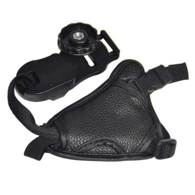 Leather Camera Grip(Black)