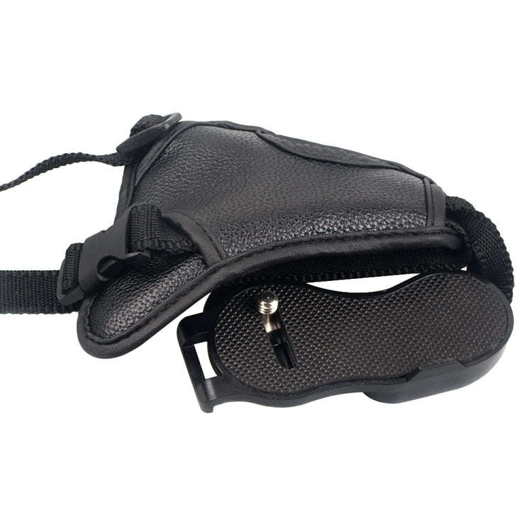 Leather Camera Grip(Black)
