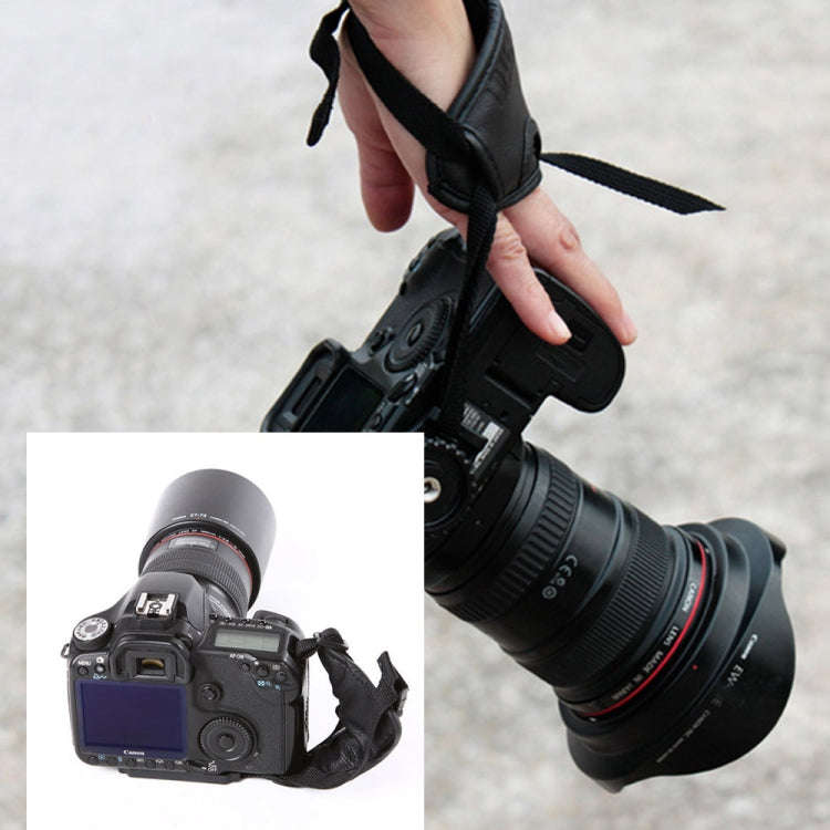 Leather Camera Grip(Black)