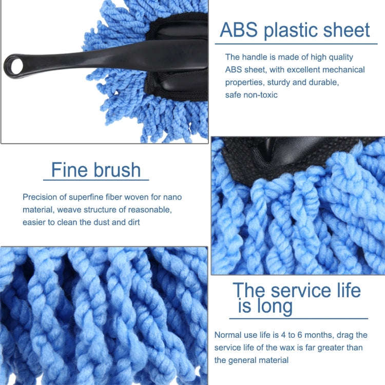 KANEED SL-915 Car Dash Duster Washable Microfiber Interior and Exterior Surface Cleaner Wax Treat...