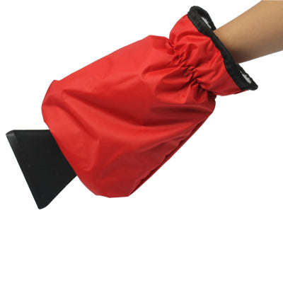 Automobile Supplies Car Snow / Ice Shovel with Protective Sleeve for Cold Winter(Red)