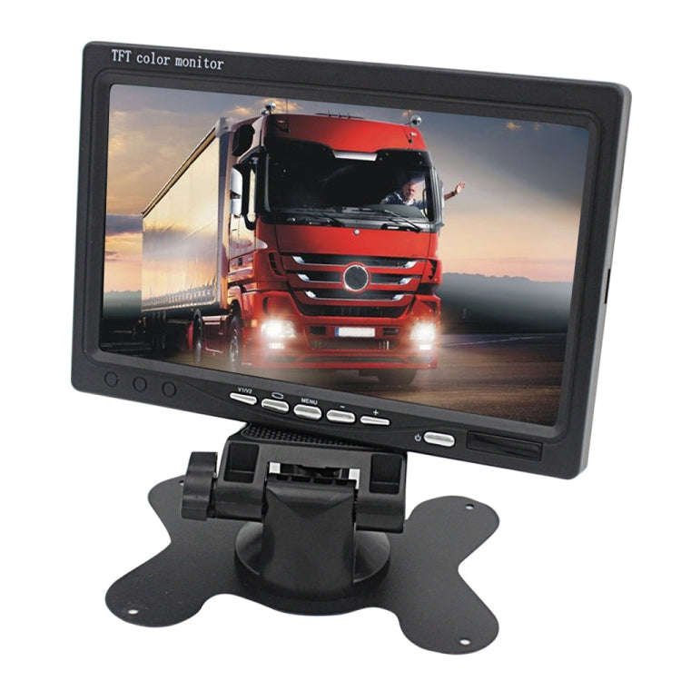 7.0 inch Car Monitor / Surveillance Cameras Monitor with Adjustable Angle Holder & Remote Control...