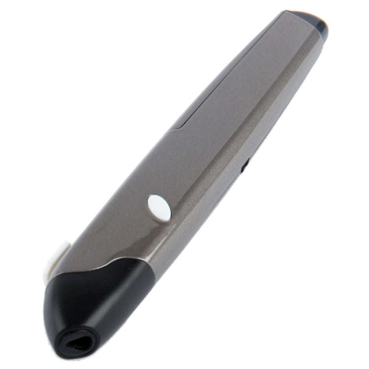 2.4GHz 500 / 1000DPI  Wireless Pen Mouse with USB Mini Receiver, Transmission Distance: 10m(Grey)